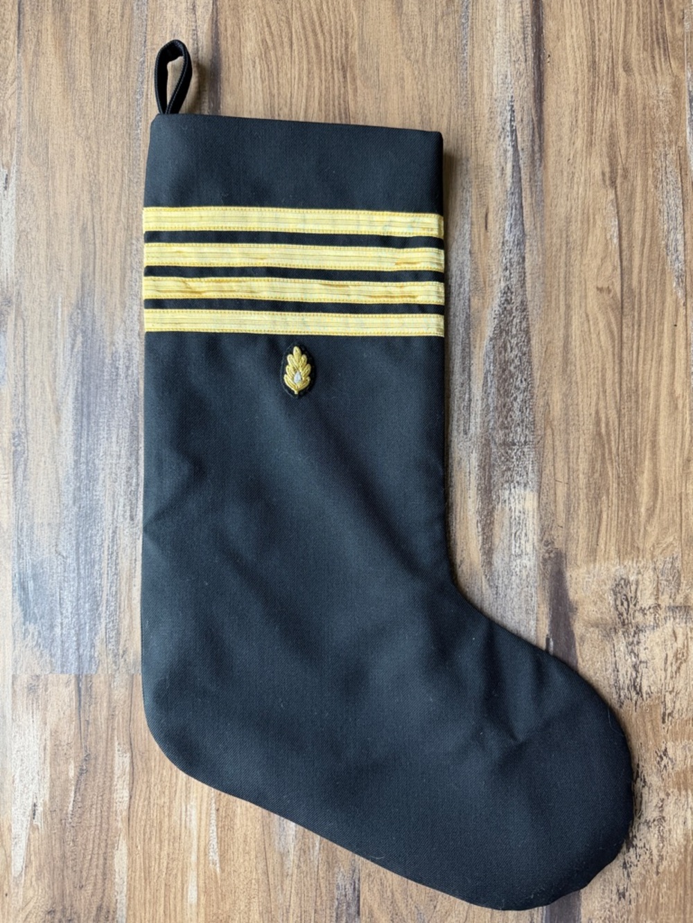 US Navy O-6 Captain Medical Corps Christmas stocking